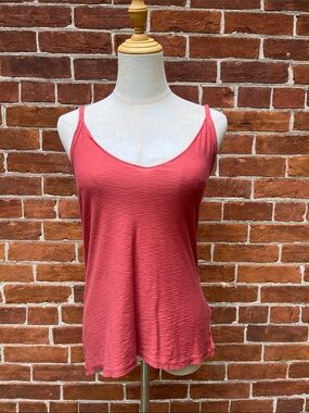Nation LTD Rust-Orange Spaghetti Strap Camisole